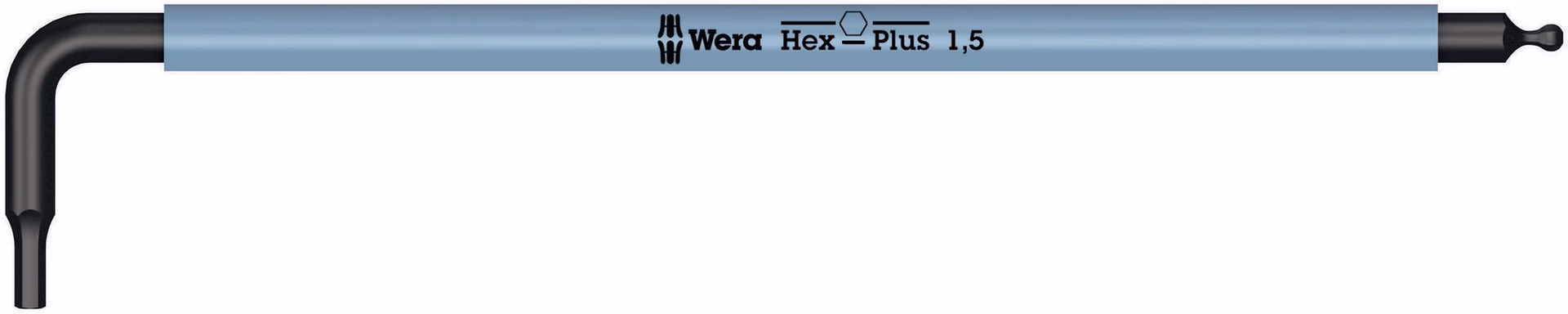Winkelschlüssel 950 SPKL ISO2936 Innen-6-kant schlauchummantelt BlackLaser Hex-Plus WERA