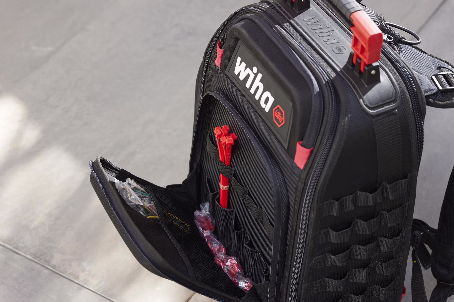 Werkzeugsortiment electric 27-tlg.im Werkzeugrucksack