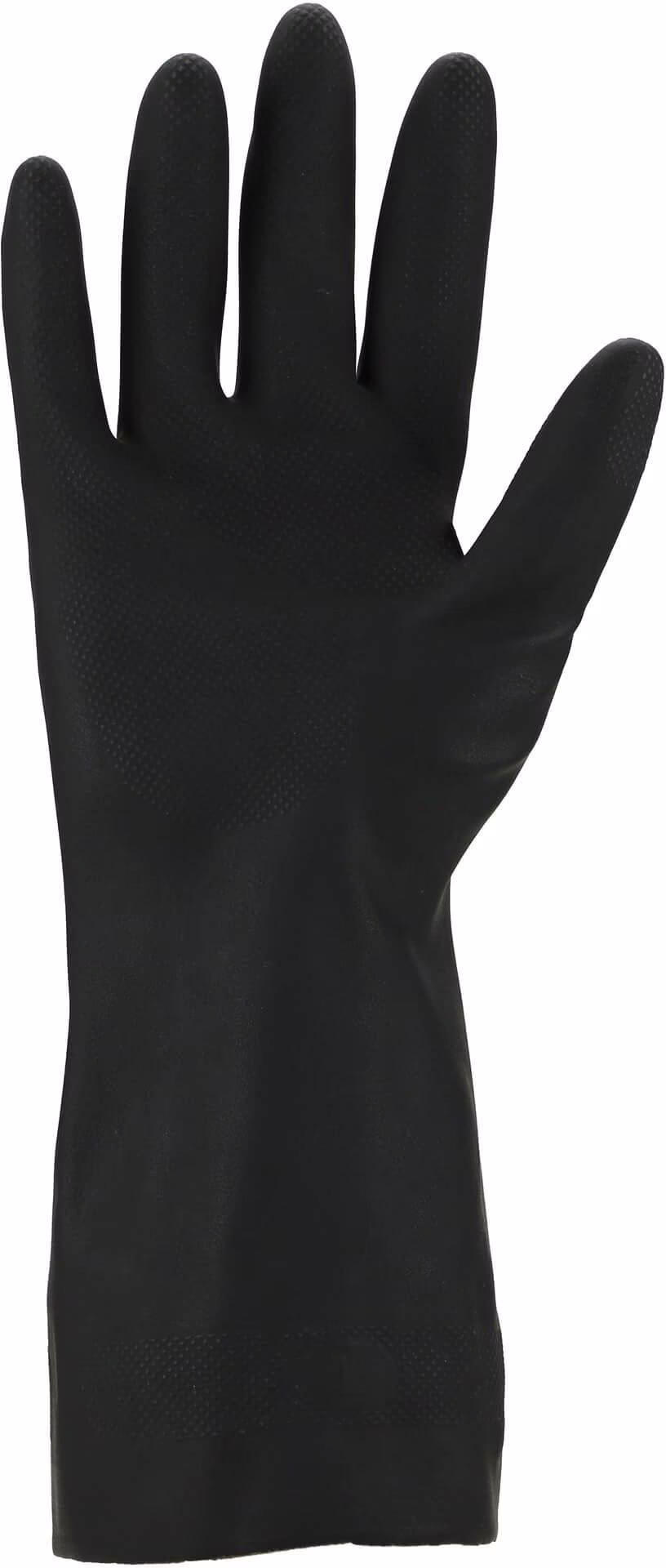 Chemiehandschuh Gr.10 schwarz EN 388,EN 374 PSA III