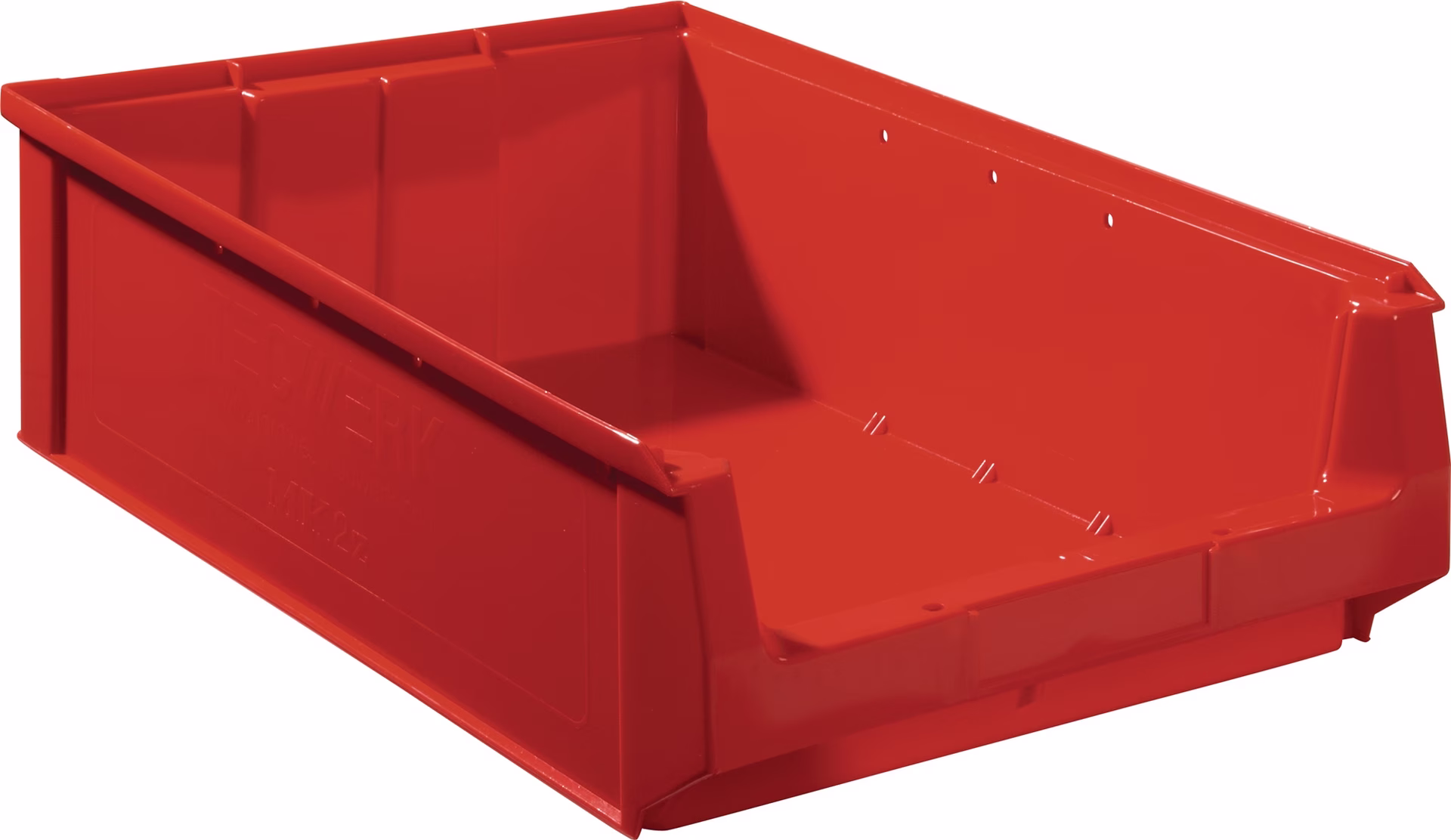 Sichtlagerkasten L500/450xB310xH140mm PE rot