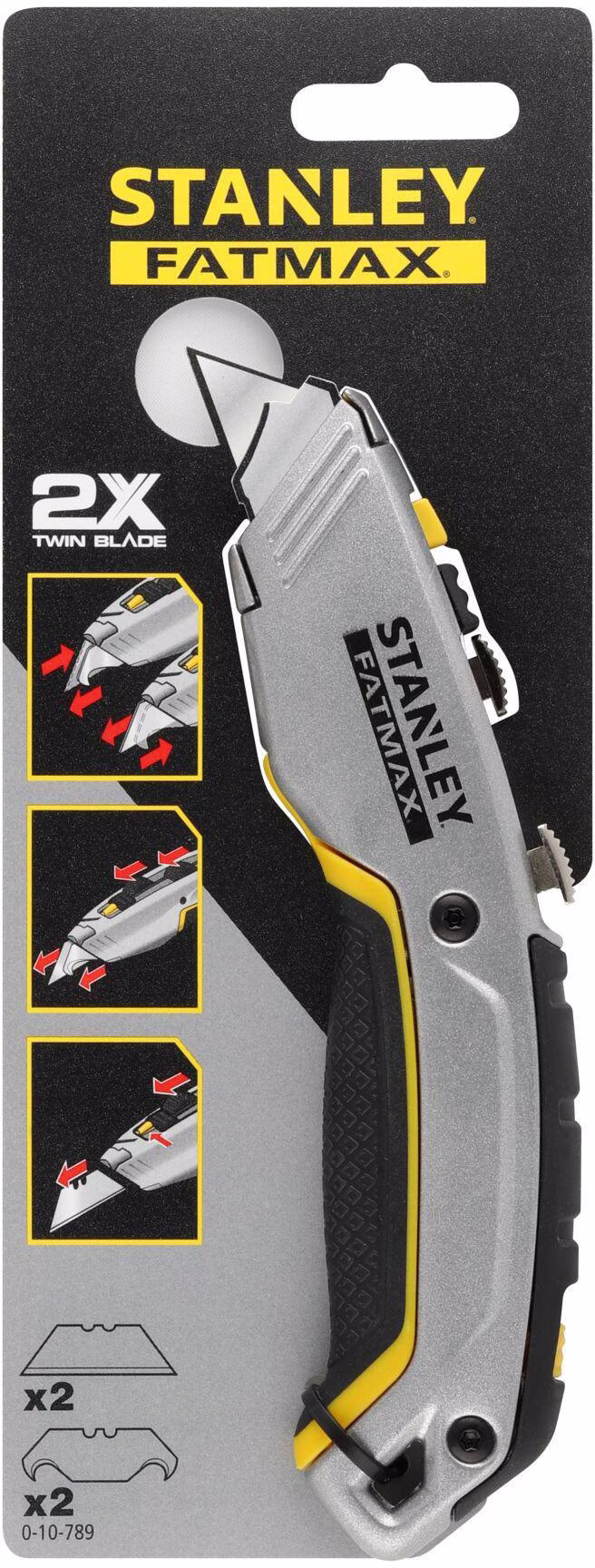 Universalmesser FATMAX® PRO 2-IN-1 Gesamt-L.180mm einziehbar SB-verpackt