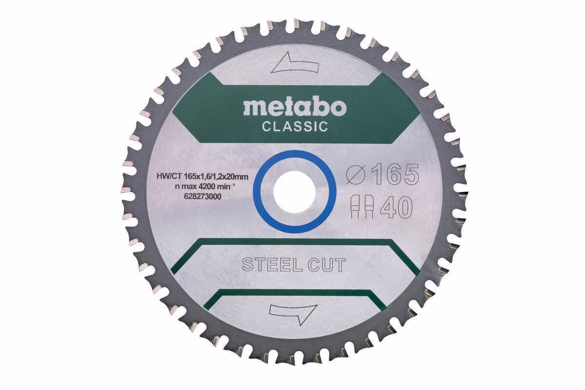 Kreissägeblatt steel cut classic D165xDicke1,6xBohrung20mm FZFA