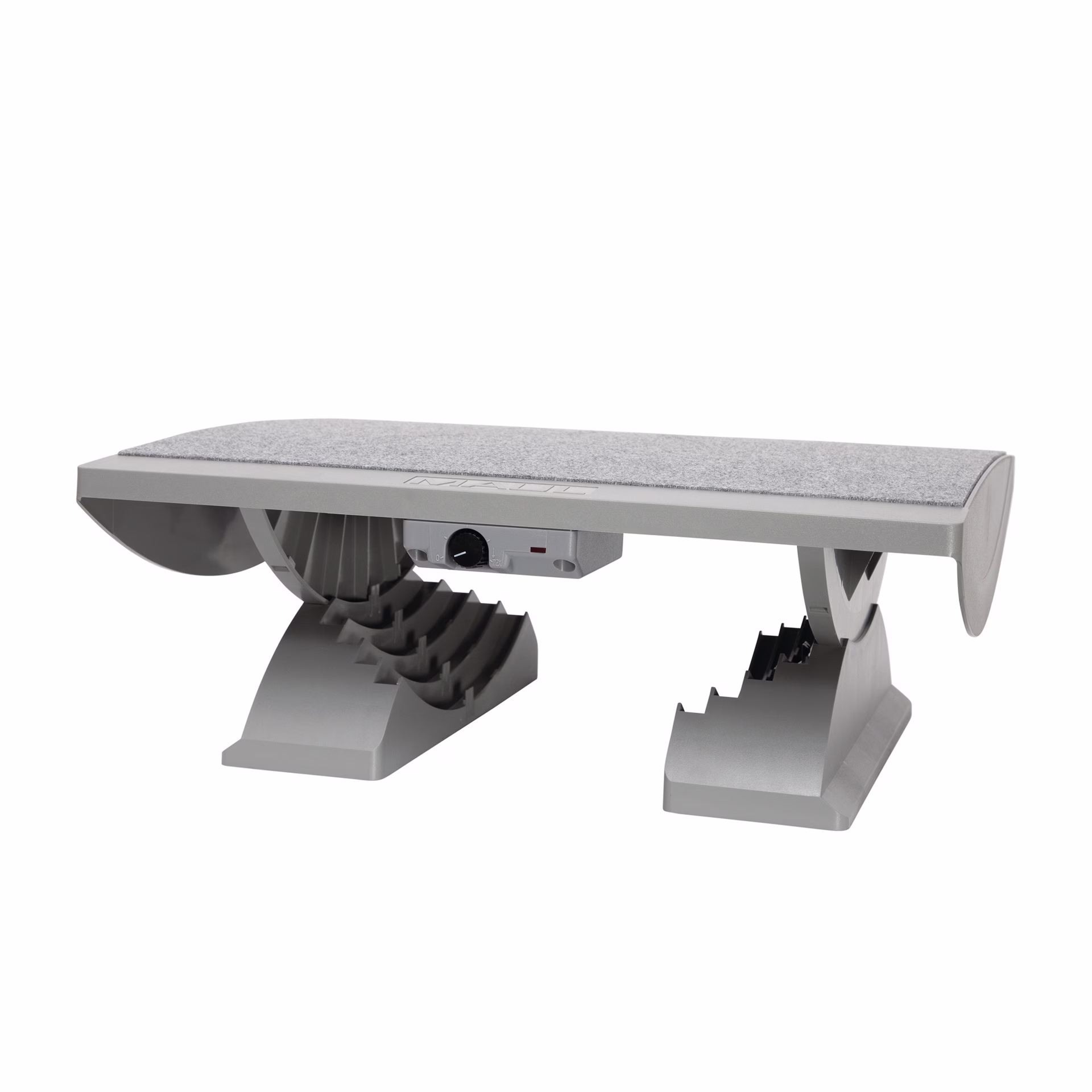 Fußstütze grau B475xT390xH117mm Höhenverstellung stufenlosmm