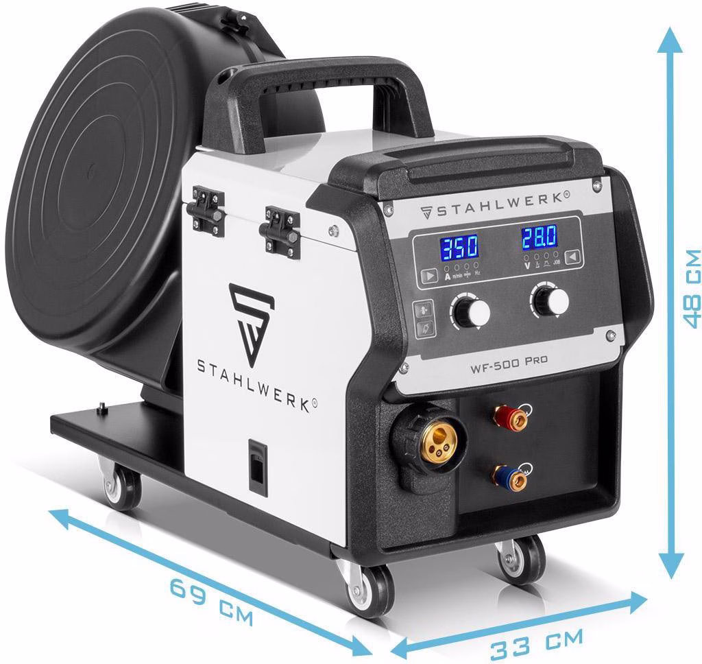 Schutzgasschweißgerät MIG MAG 350 DP IGBT Einzelgerät m.Zub.60-350 A