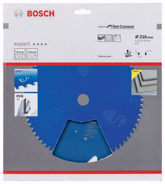 Kreissägeblatt AD 216mm Z.6 TCG Bohr.30mm Schnitt-B.2,2mm HM