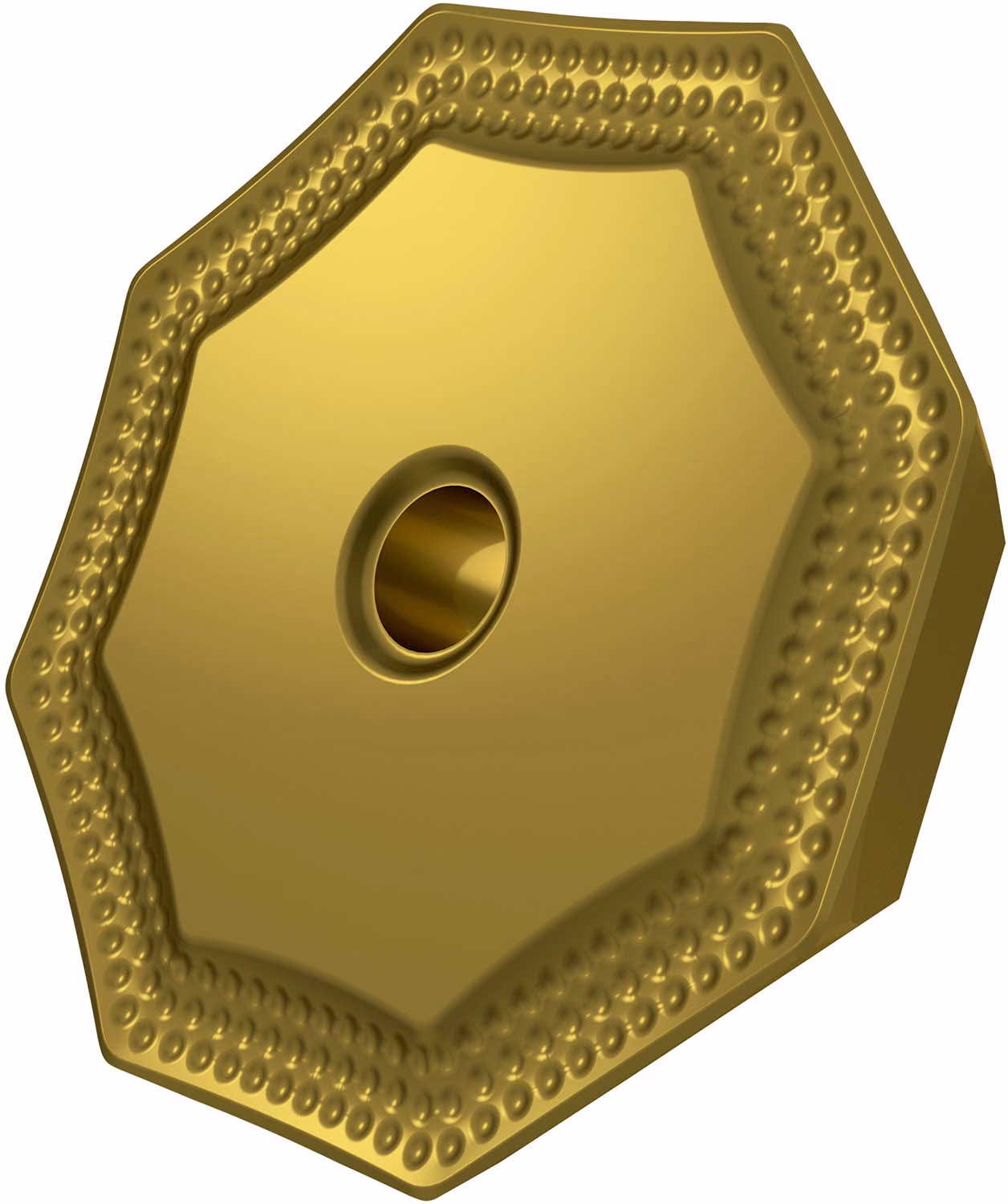 Fräswendeschneidplatte ISO OFKR D.2,65mm PVD beschichtet Gold
