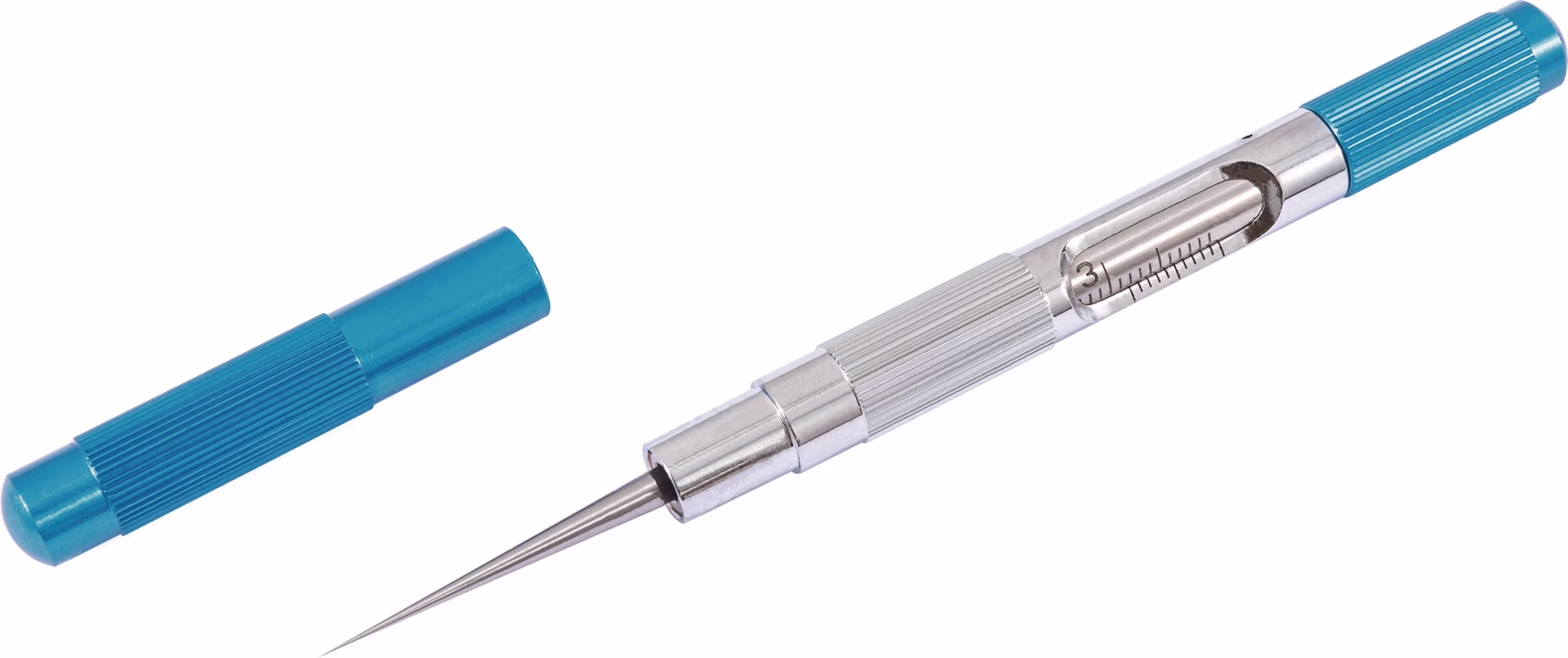 Düsenlehre 0-5mm Abl.0,1mm