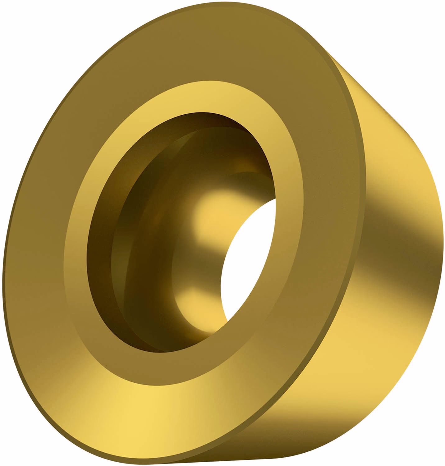 Fräswendeschneidplatte ISO RPET 1505MOS-M:M8330 D.5,5mm PVD beschichtet Gold