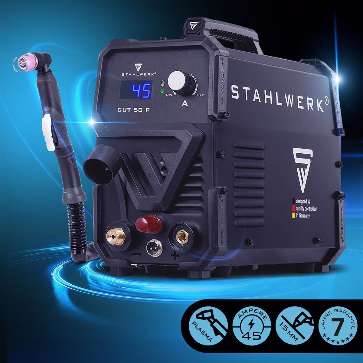 Plasmaschneidinverter CUT 50 P m.Zub