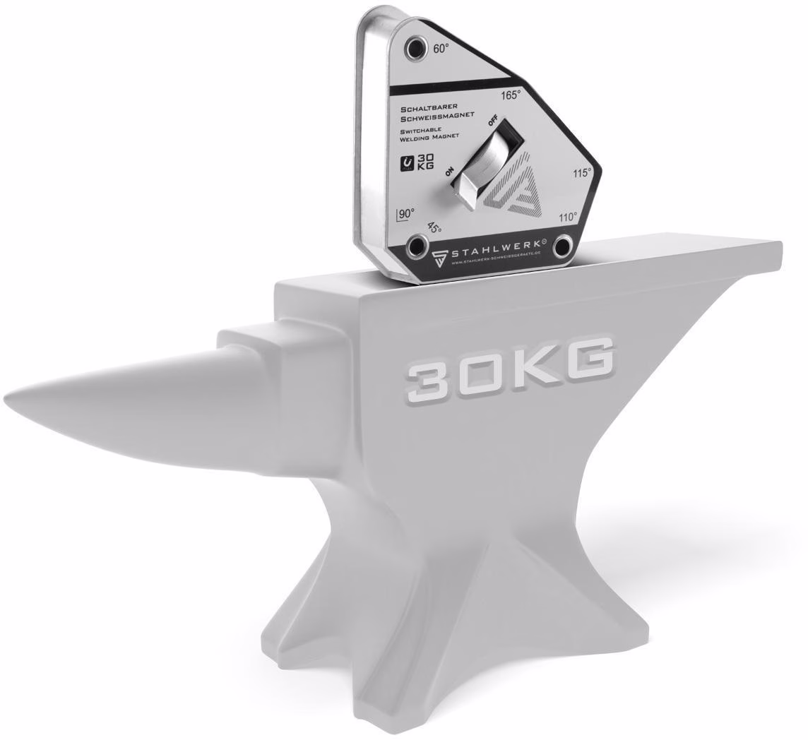 Magnet-Schweißwinkel 30 kg/66 lbs daN