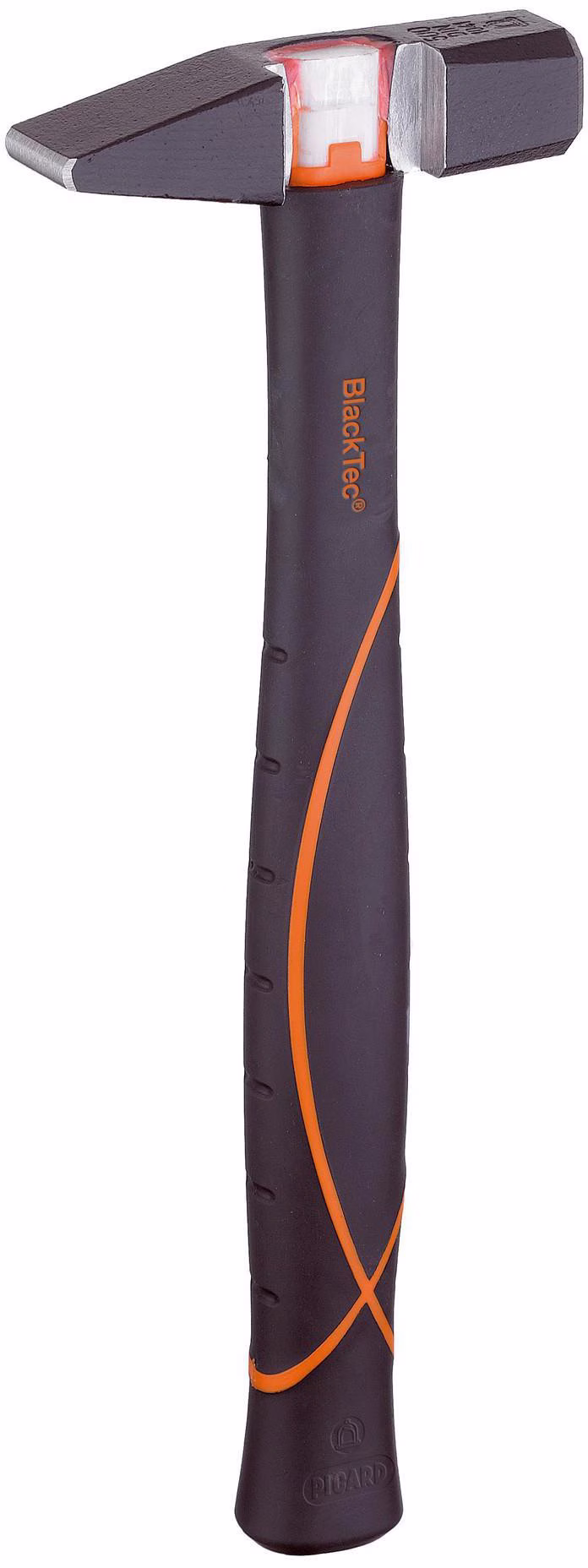 Schlosserhammer BlackTec® 200g L.300mm Stiel-L.300mm 3K-Kunststoff-Stiel