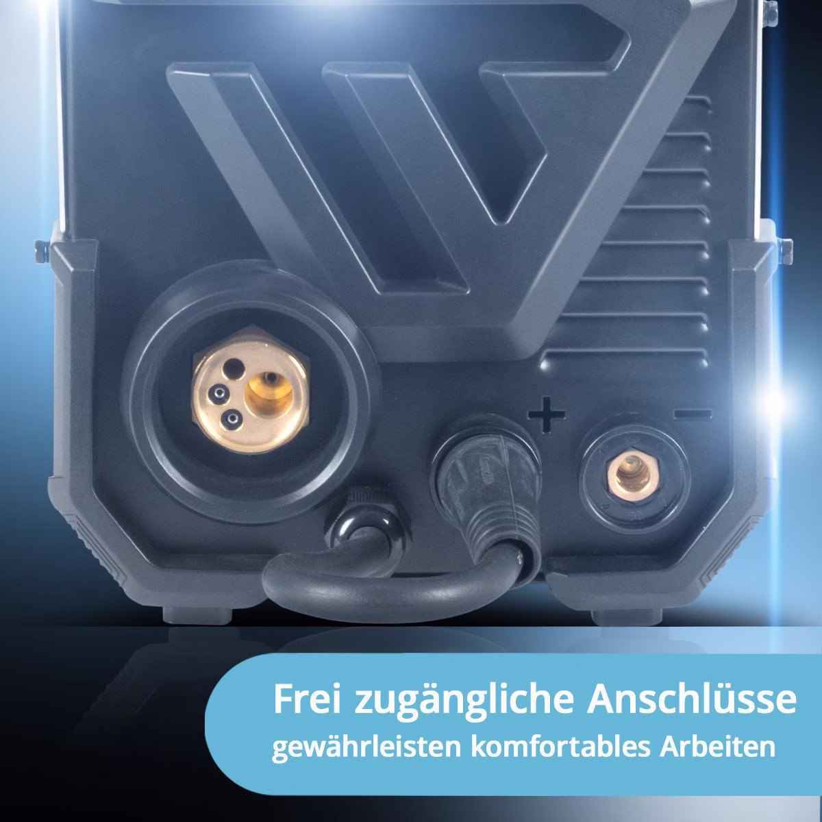 Schutzgasschweißgerät MIG MAG 200 Puls Pro Digital Einzelgerät m.Zub.