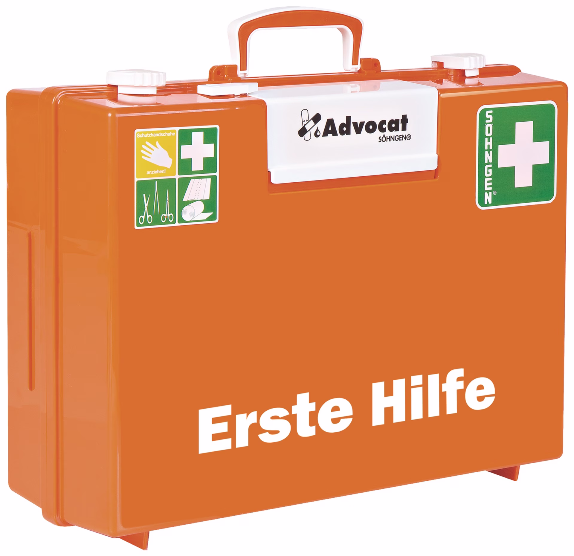 Erste Hilfe Koffer Advocat B400xH300xT150ca.mm orange