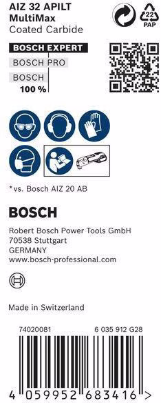Tauchsägeblatt EXPERT MultiMax AIZ 32 APILT B32mm Eintauch-T.45mm 10 St.Starlock