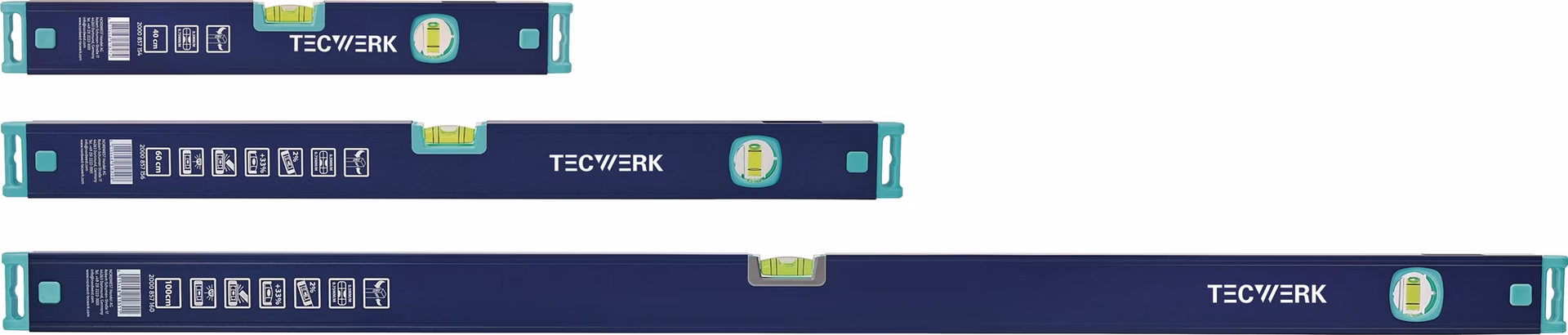 Wasserwaagenset 3-tlg