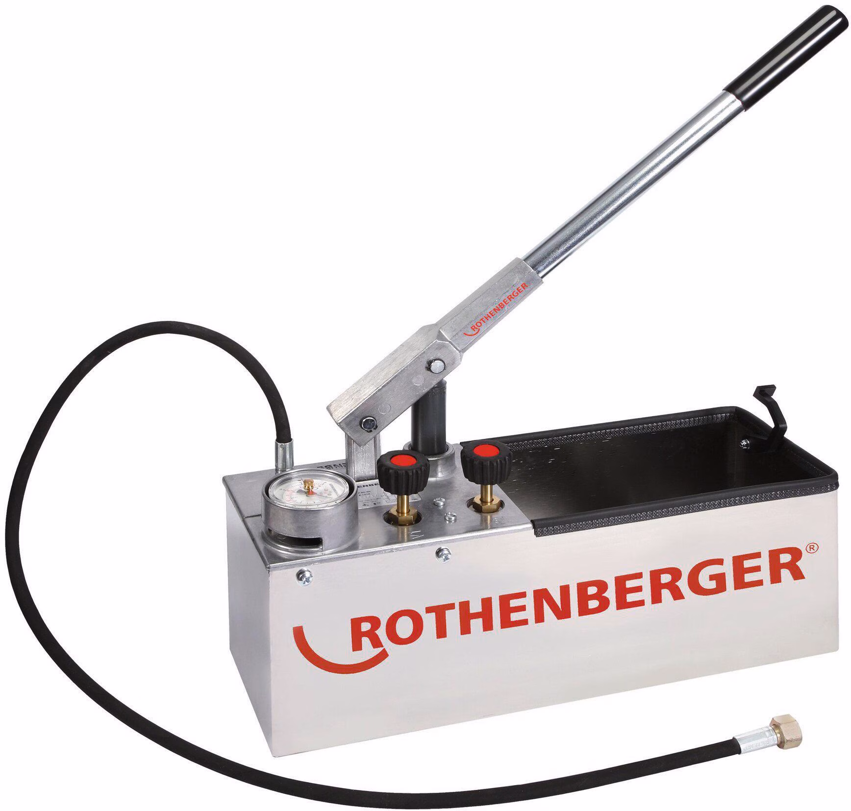 Prüfpumpe RP 50 S Inox 0-60bar R 1/2 Zoll Saugvolumen p.Hub ca.45ml Edelstahl