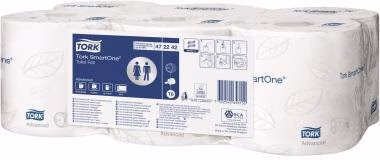 Toilettenpapier SmartOne 472242 2-lagig weiß 6 Ro/Pack