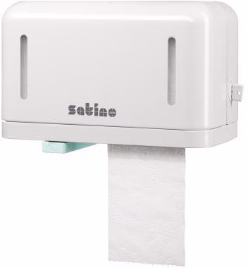 Satino Toilettenpapierspender 331084 27,0x16,3x14,7cm ws