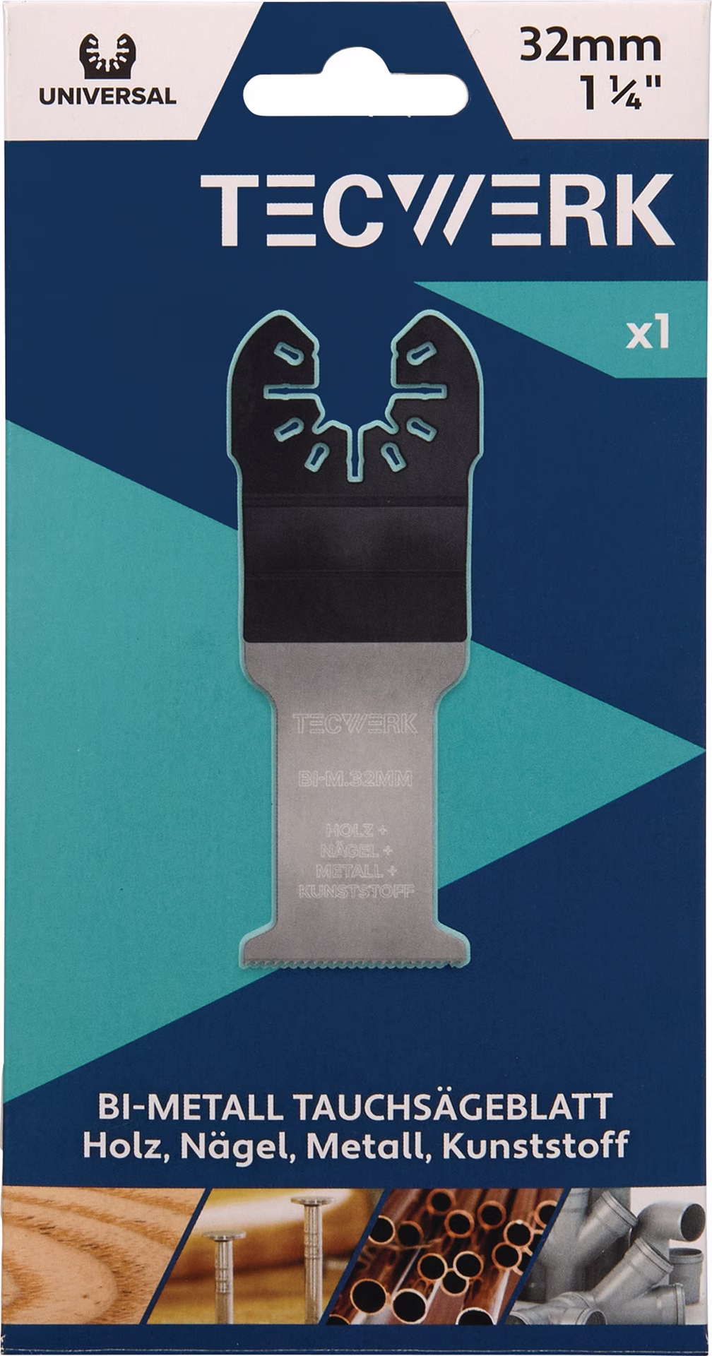 Tauchsägeblätter B.32mm Eintauch-T.51mm 1 St.Univ