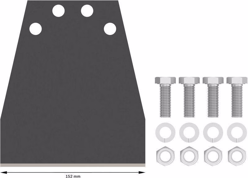 Ersatzklinge u.Zub.PRO Floor Scraper B.152mm SDS max