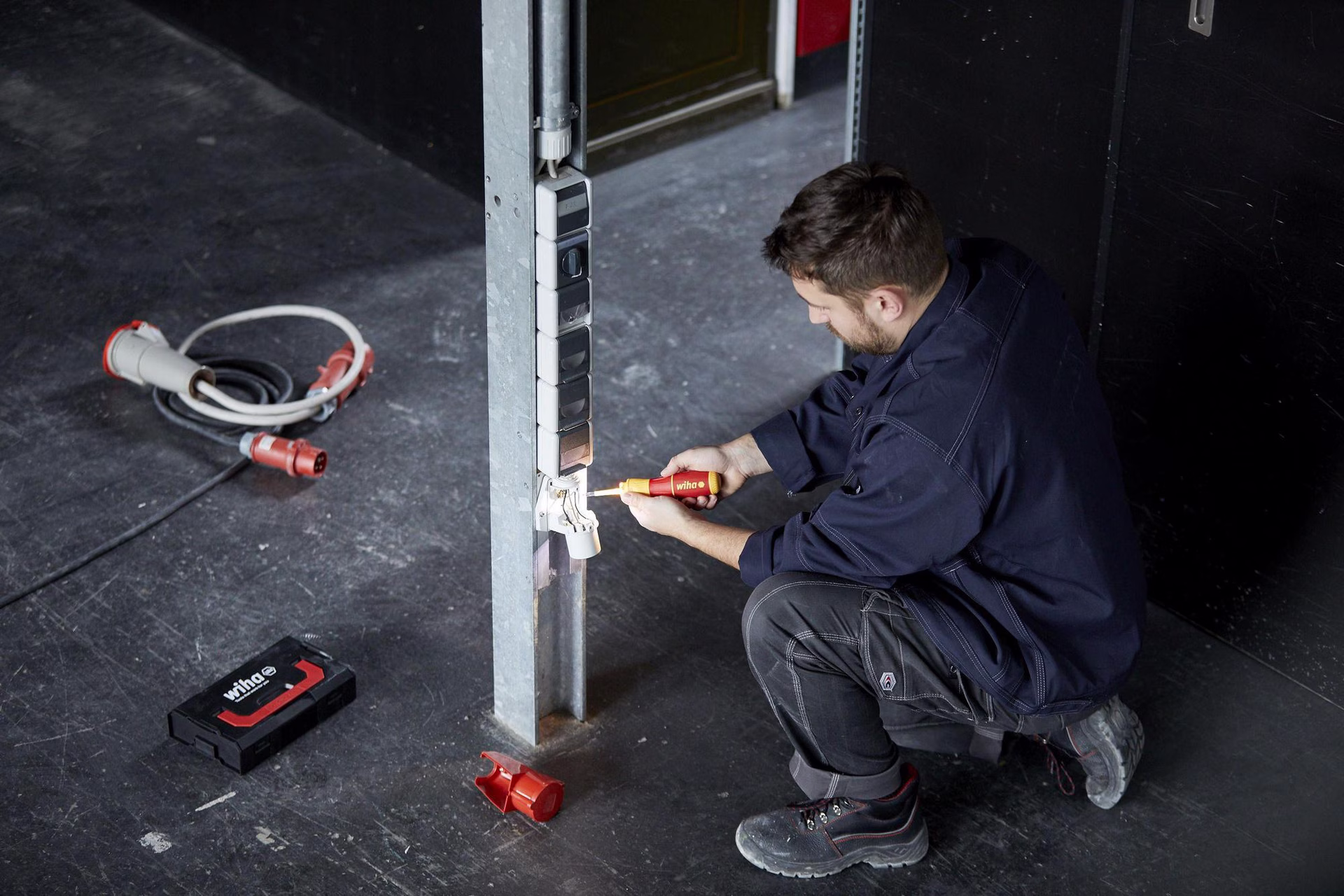 Schraubendreherset speedE® II electric 6-tlg.Akku Schlitz/(+/-Schlitz/PZD)