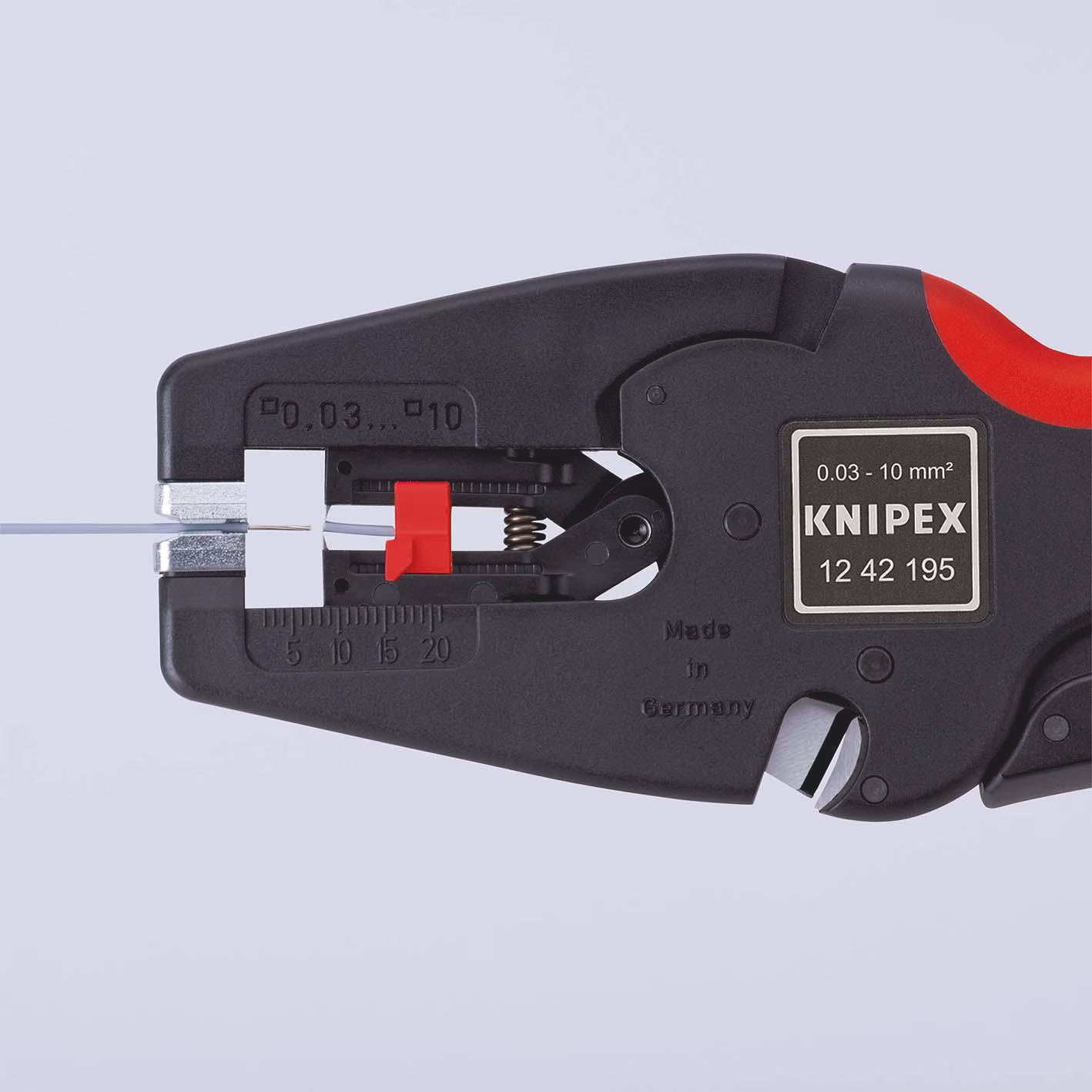 Automatikabisolierzange MultiStrip® 10 L.195mm 0,03-10 (AWG 32-7) mm²