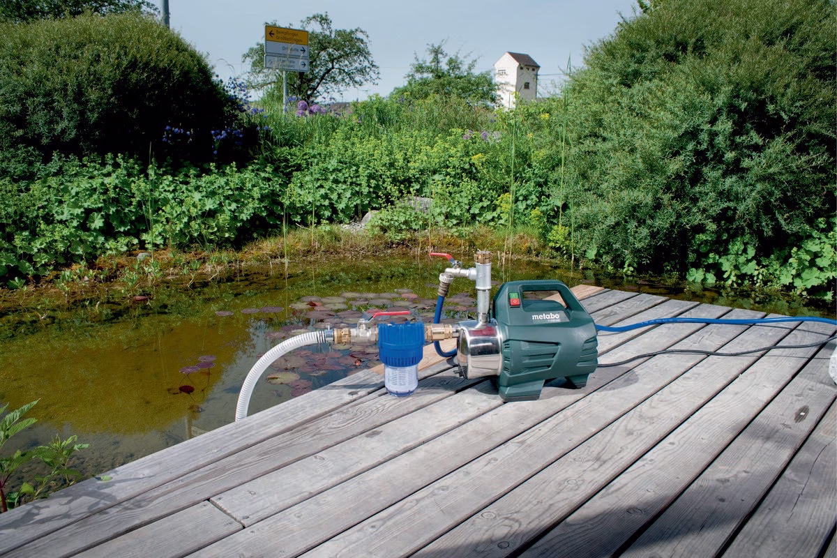 Gartenpumpe P 4500 Inox 4500 l/h 48m 4,8bar 1300W VA 25,4mm (1Zoll) IG