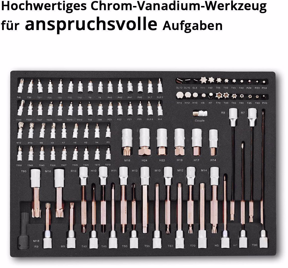 Werkzeugmodul 102-tlg
