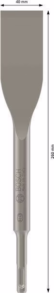 Fliesenmeißel SDS-plus L.260mm B.40mm SDS-plus