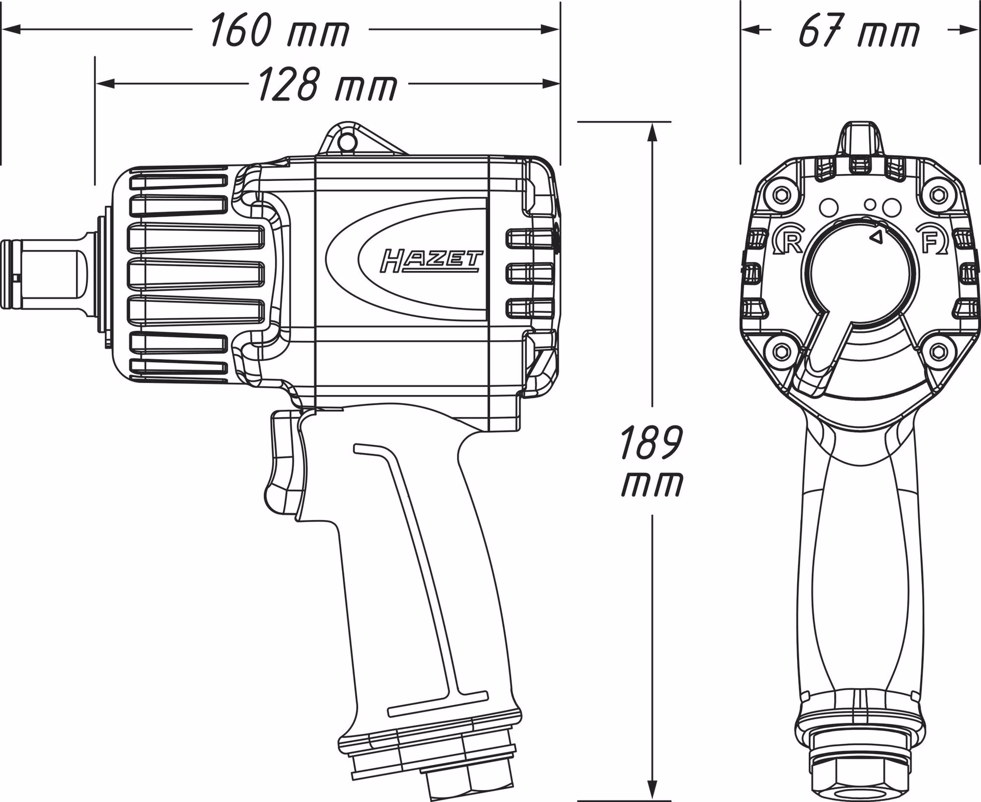 Schlagschrauber 9013MTT 3/4 Zoll 1300 Nm