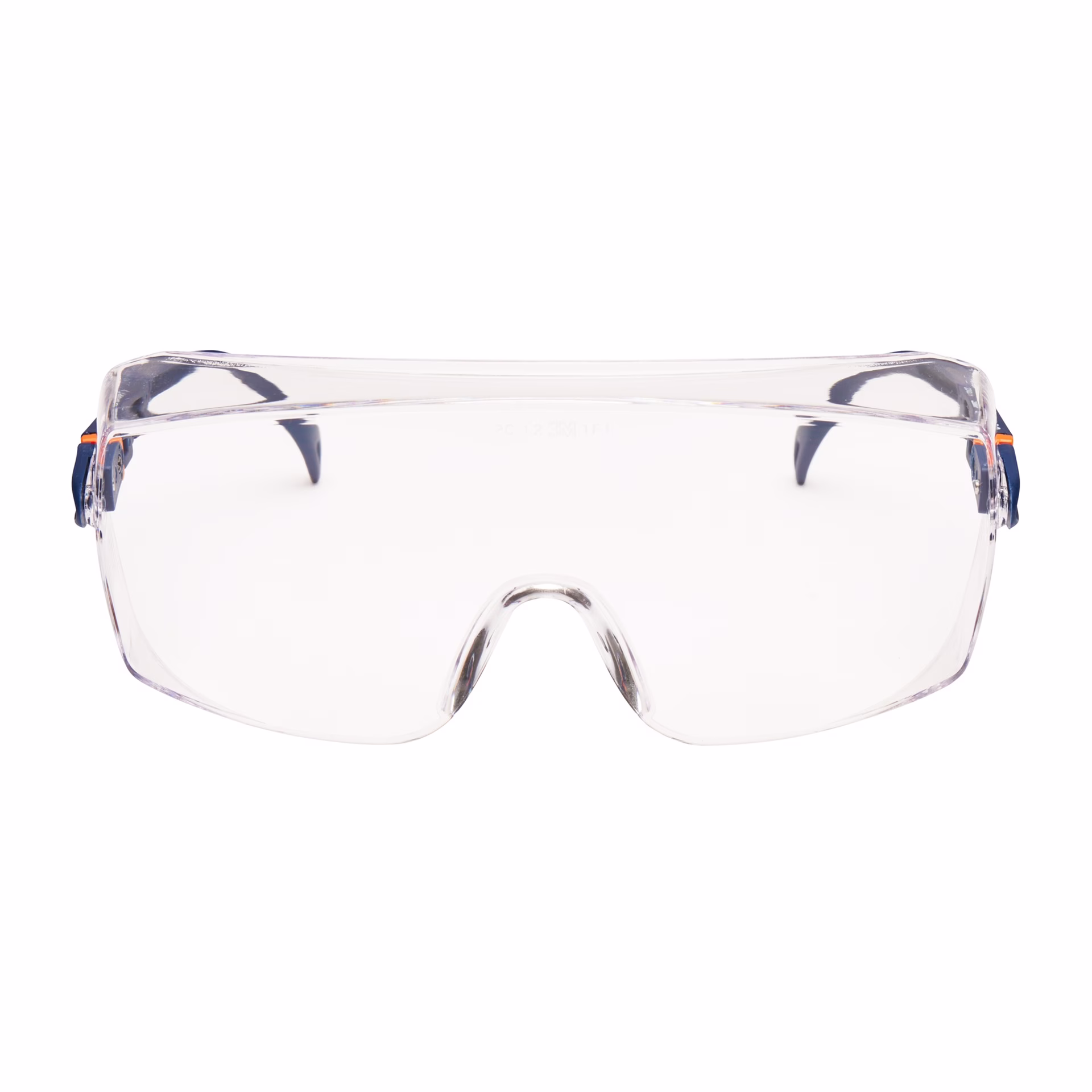 Schutzbrille 2800 EN 166 Bügel blau,Scheibe klar PC