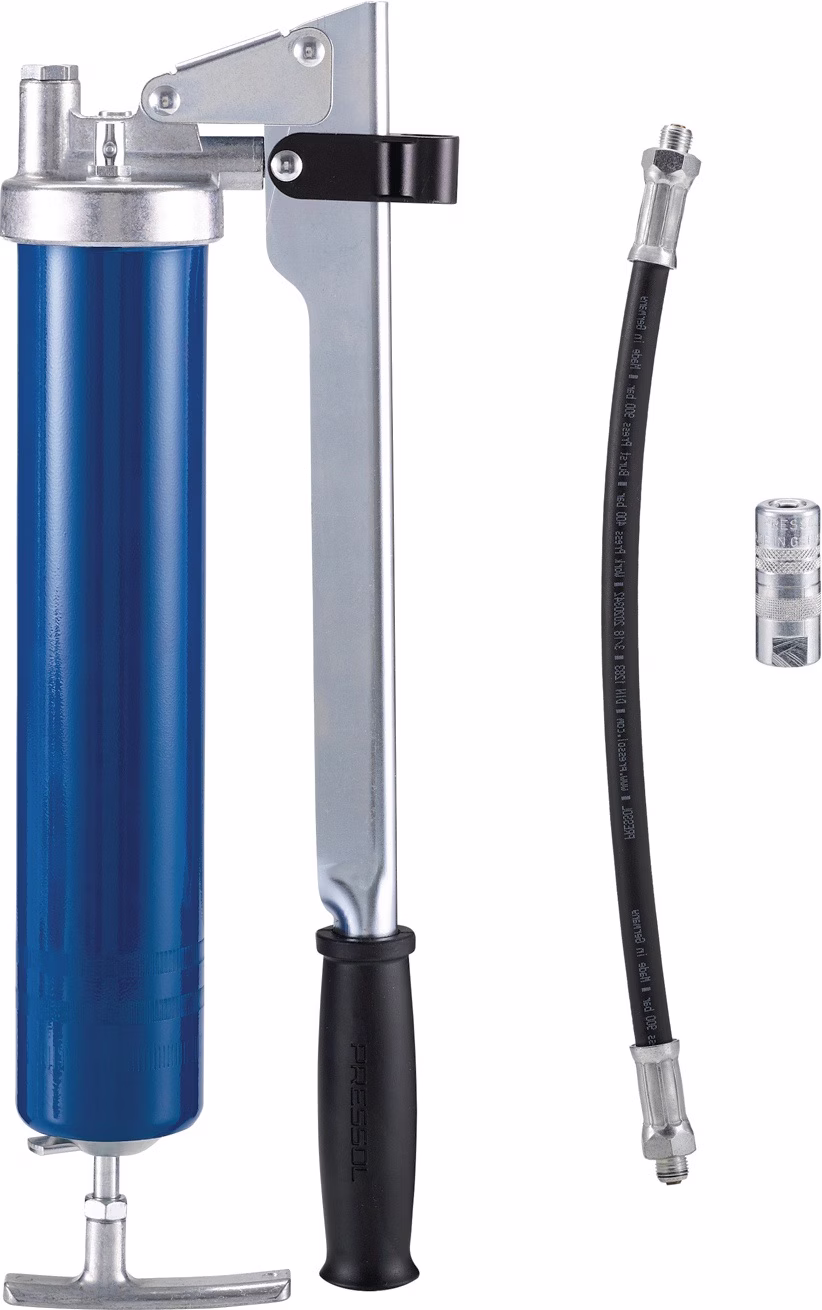 Handhebelfettpresse PRELIxx PRO f.400g Kartuschen/loses Fett 500 cm³