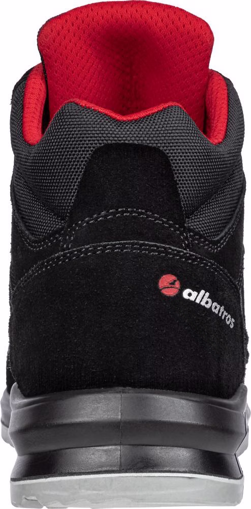 Sicherheitsstiefel CLIFTON MID Gr.42 W.11 schwarz/rot S3L ESD FO SR