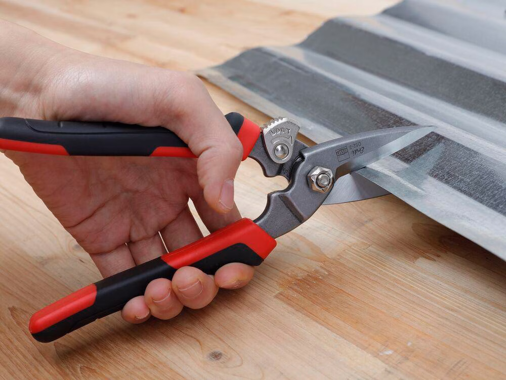 Combischere D52-2 Gesamt-L.203mm Schneiden-L.53mm 2K-Griff