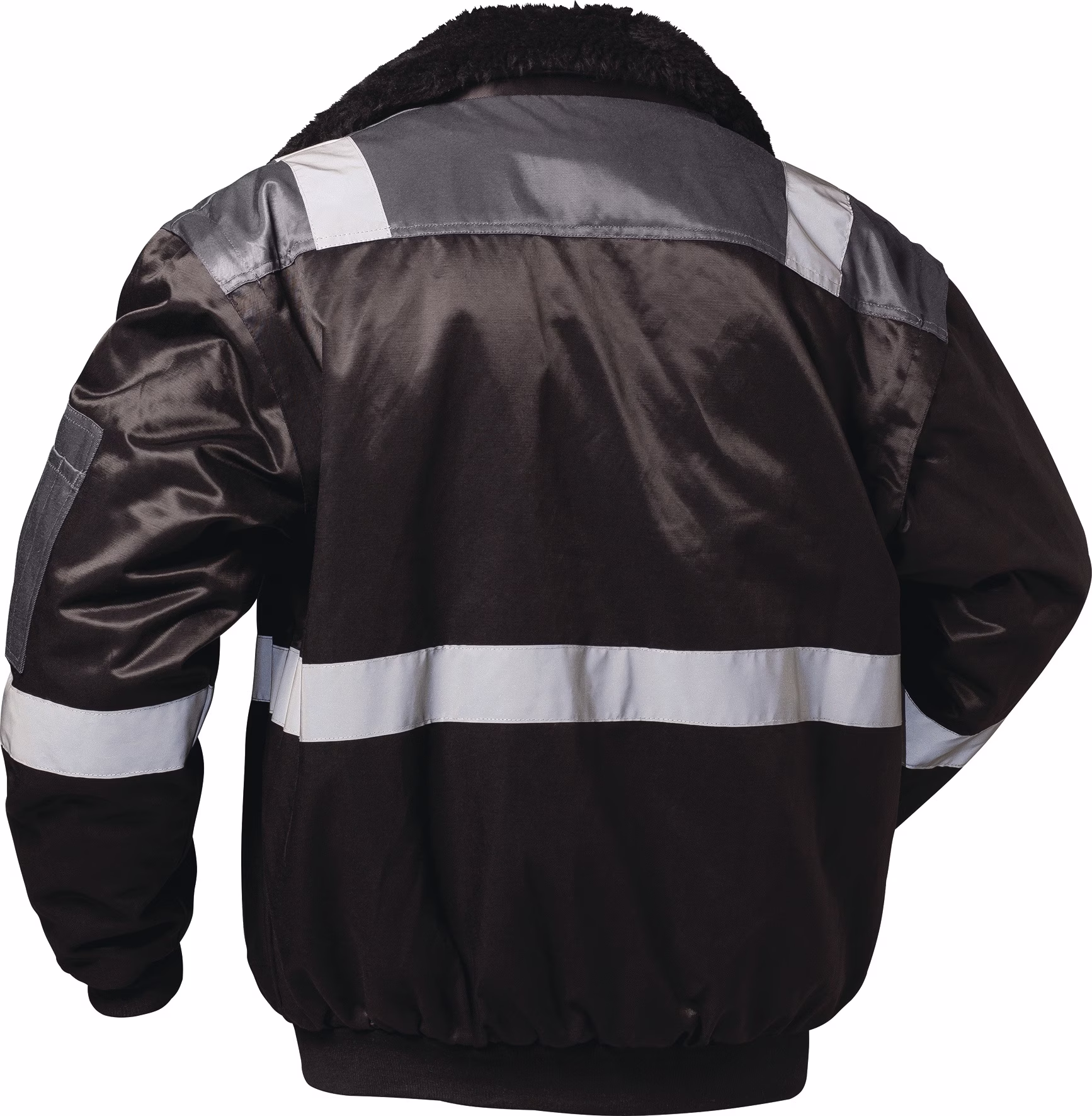 Kombipilotenjacke 4 in 1 Kirkenes Gr.M schwarz/grau