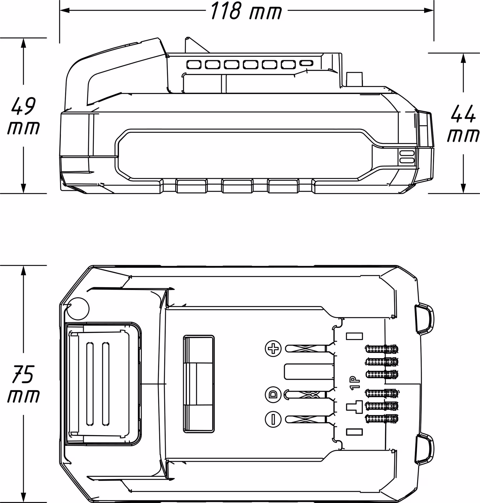 Akku 9500-025 18V 2,5Ah