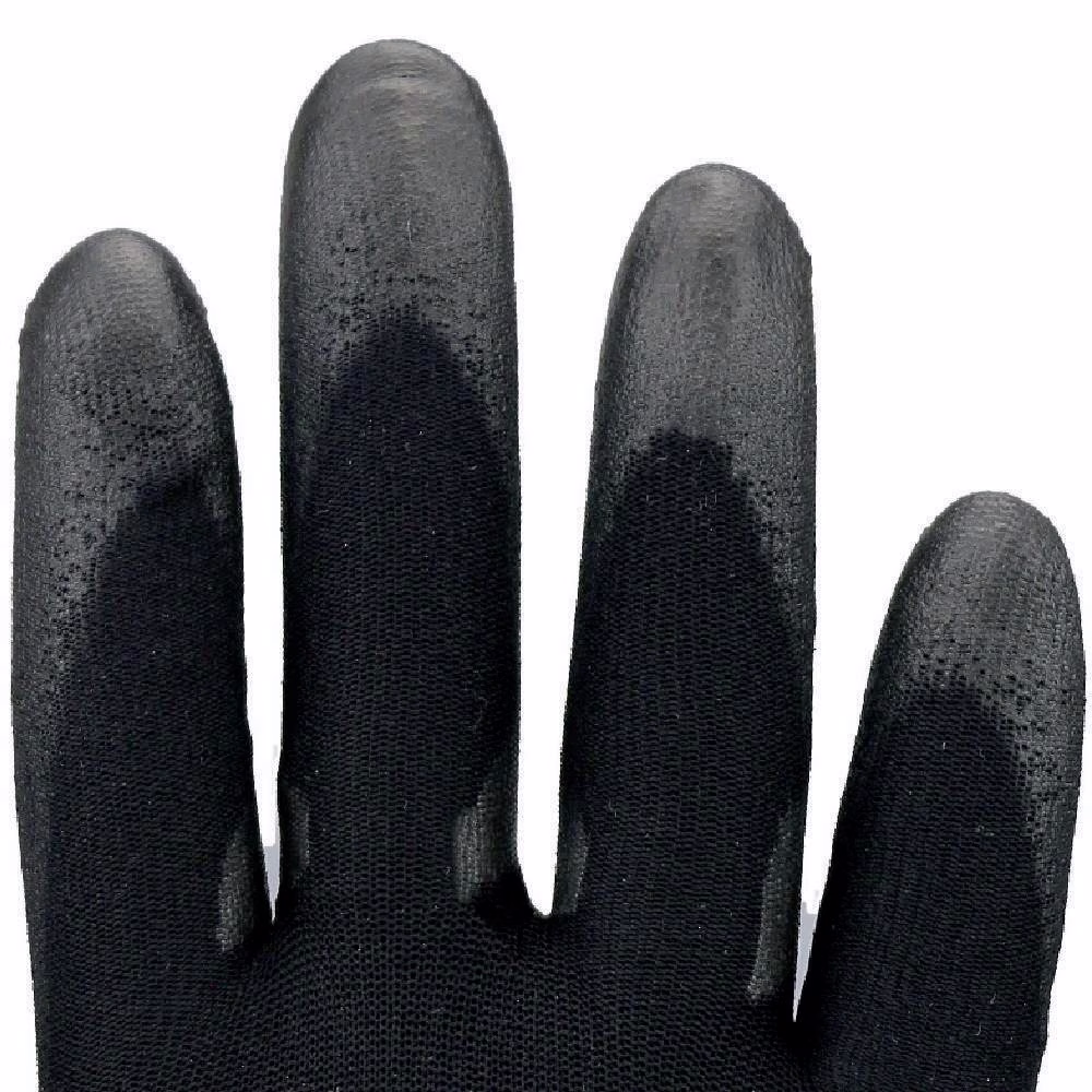 Handschuhe Gr.9 schwarz PA m.Soft-Polyurethan