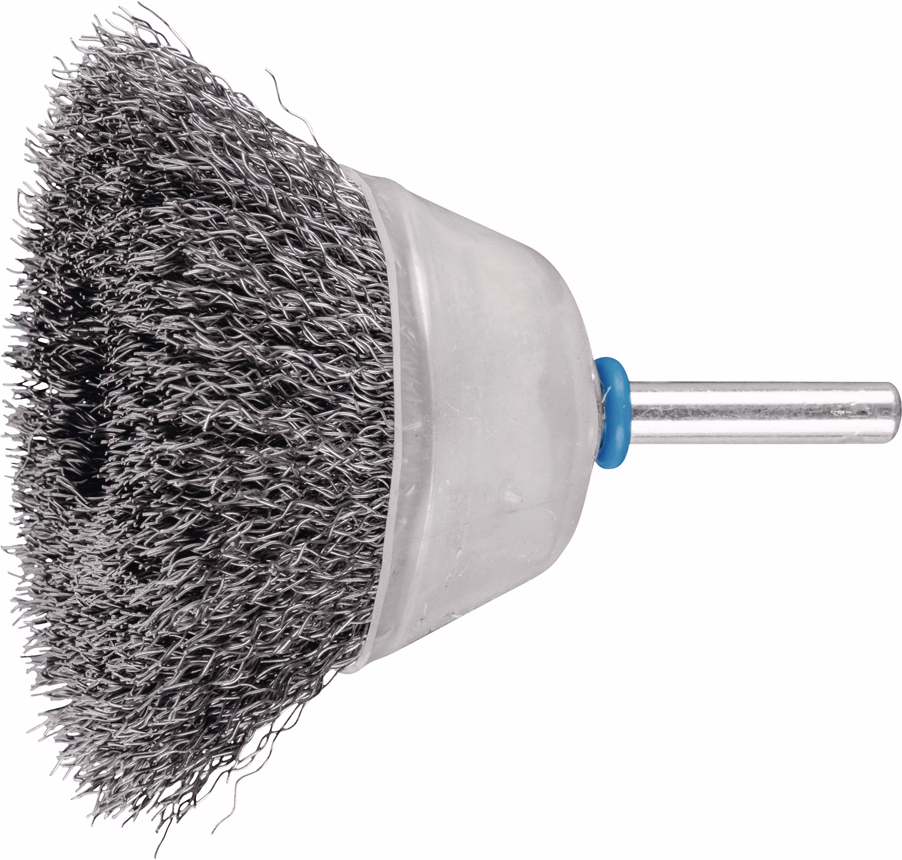 Topfbürste TBU INOX Drahtstärke 0,3mm VA Schaftaufnahme