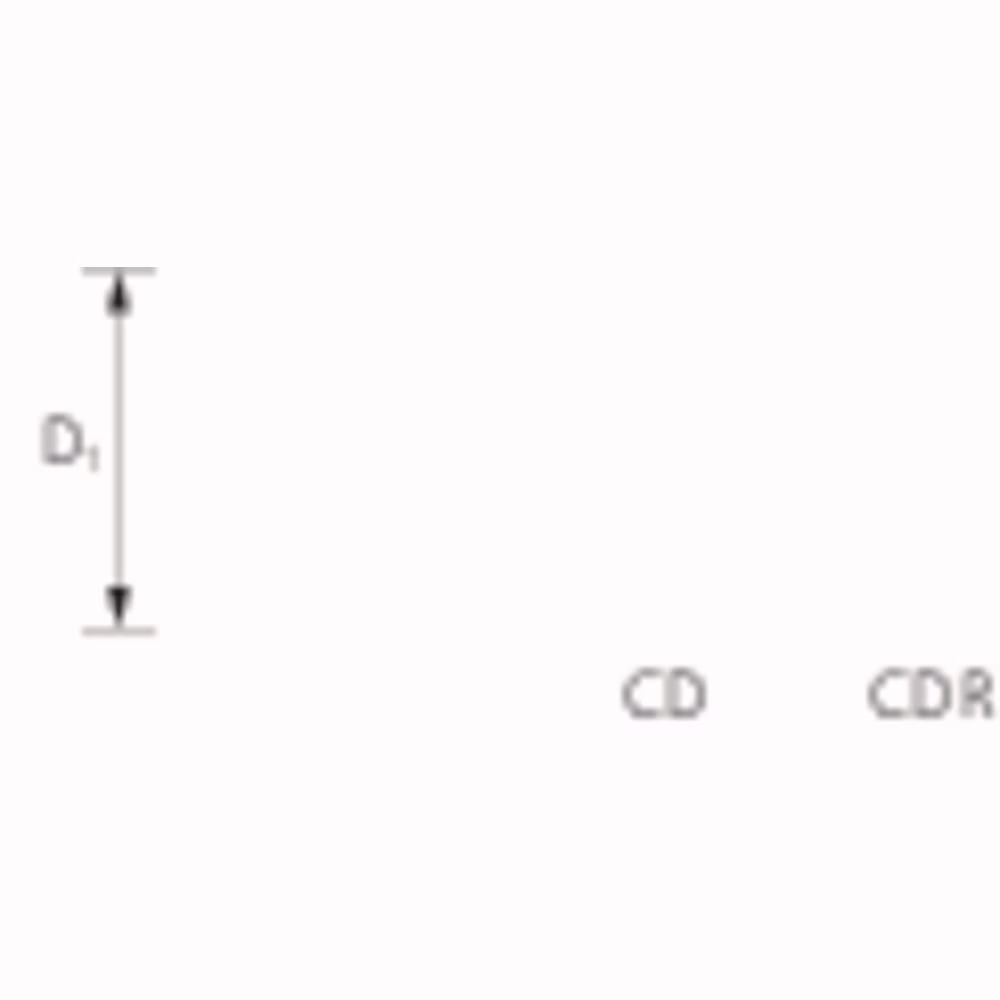 Schleifronde CD 50 PCLR PLUS D.50mm COMBIDISC Korund A System CD