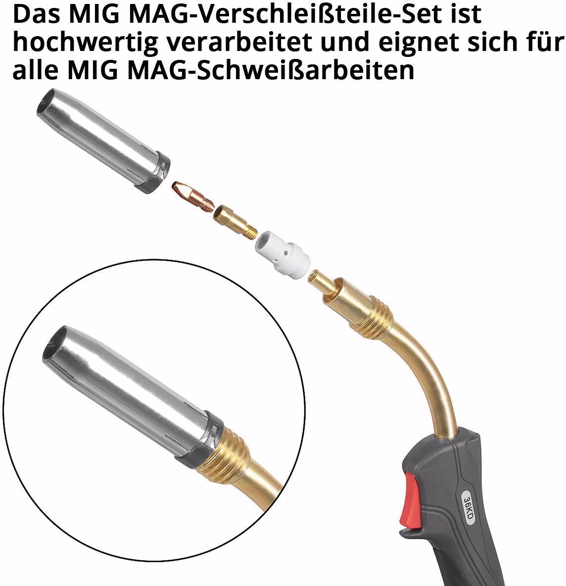 Verschleißteile-Set 26-tlg