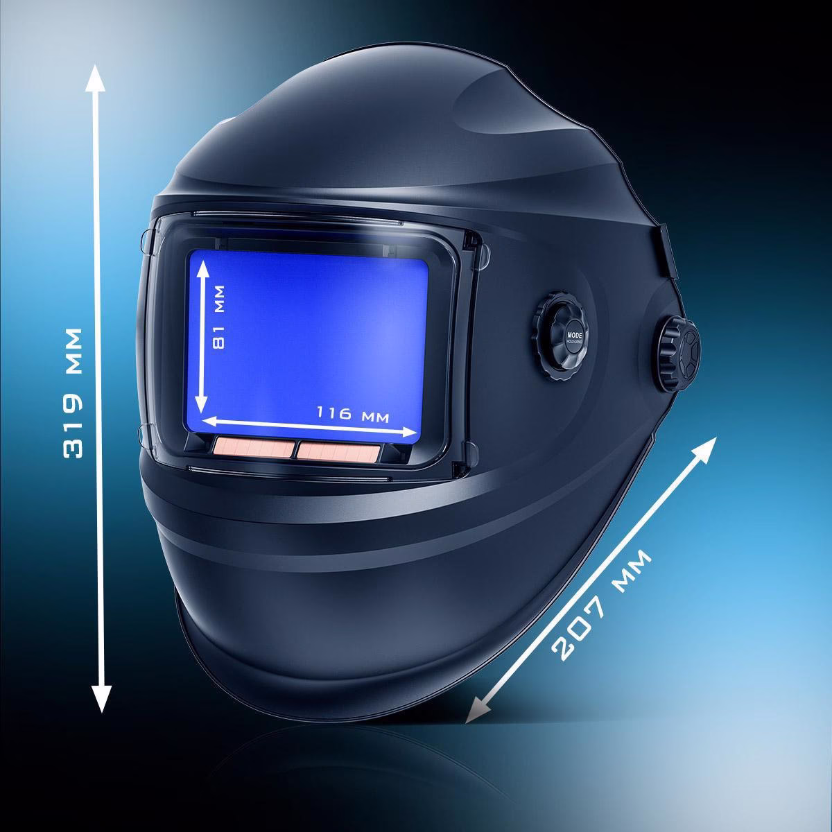 Schweißerschutzhelm BOOSTER 3-in-1