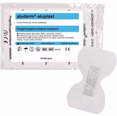 Fingerkuppenverband aluplast 1009184 el. 10 St./Pack.