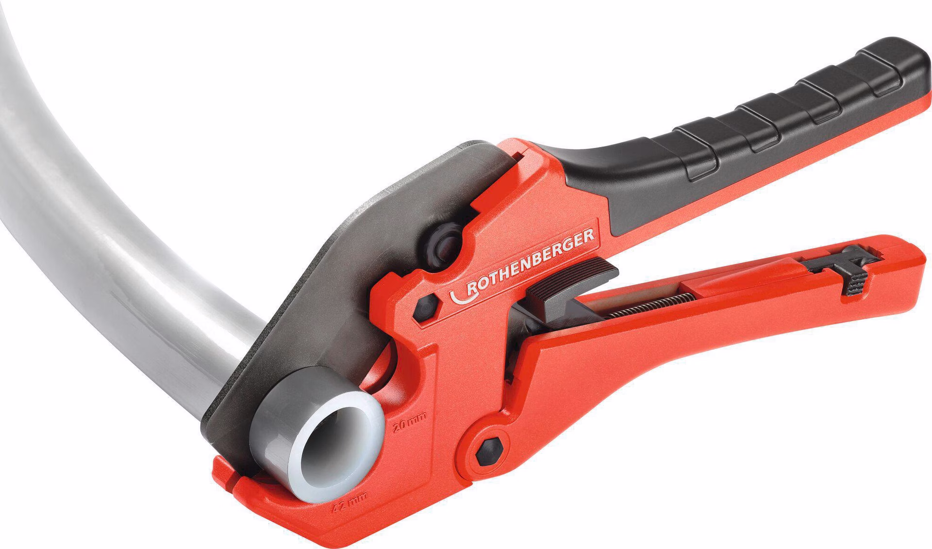 Kunststoffschere ROCUT® 42 TWIN CUT 0-42mm PE/MSR/PEX/PB/PVC/PPR