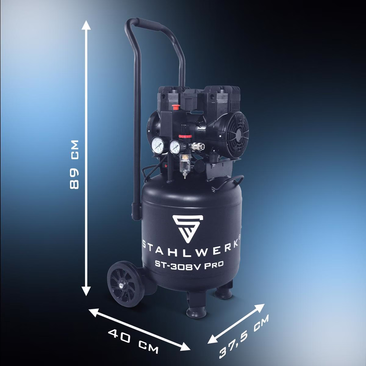 Kompressor ST-308V Pro 250l/min 8bar 30l