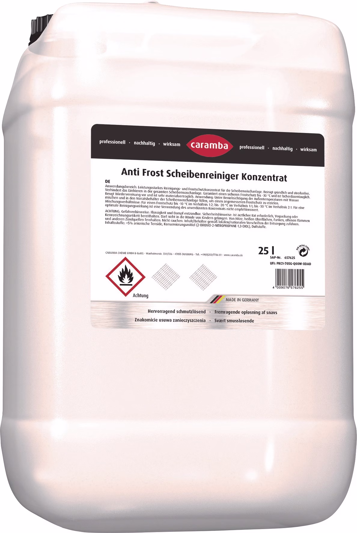 Scheibenreiniger Anti Frost Konzentrat f.b.zu -50GradC 25l Kanister