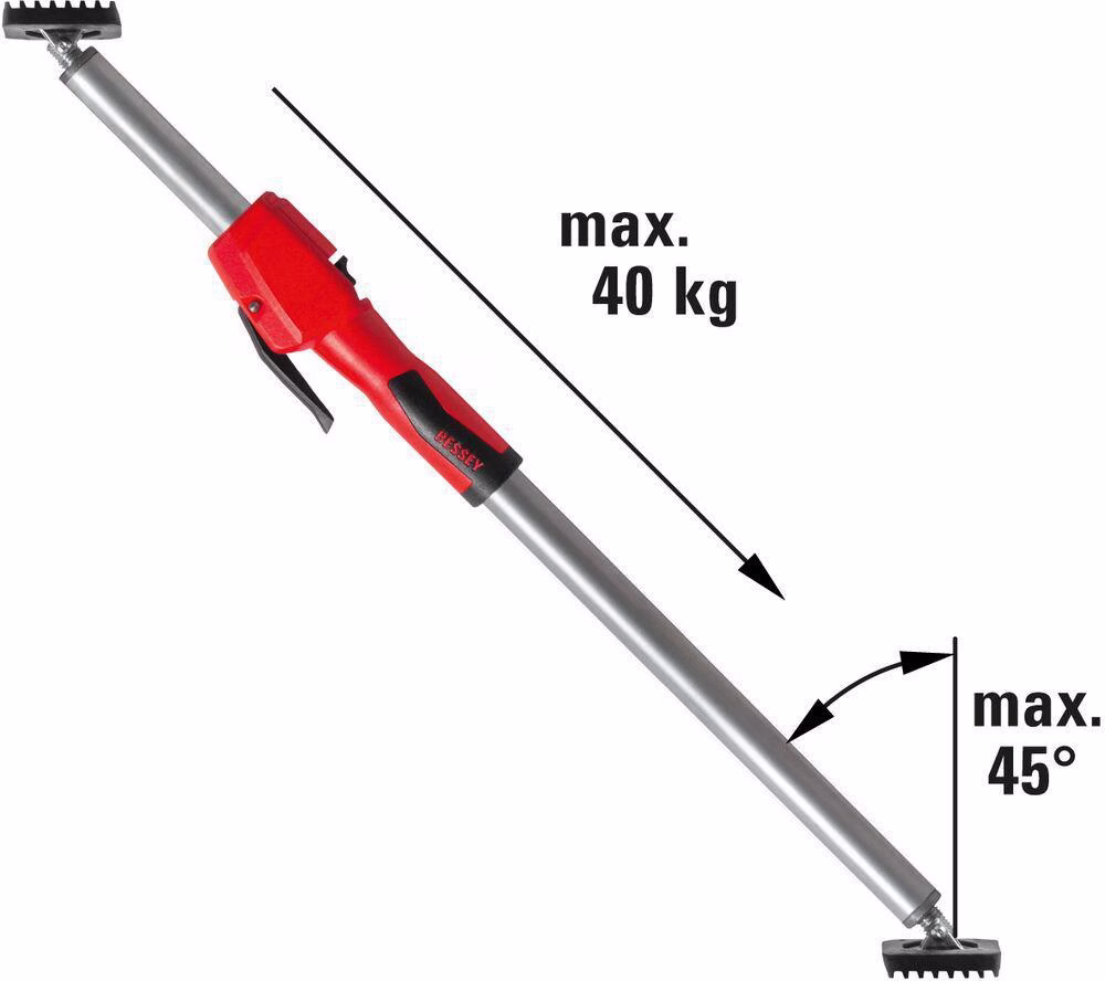 Montagestütze STE55 b.350kg 400-550mm