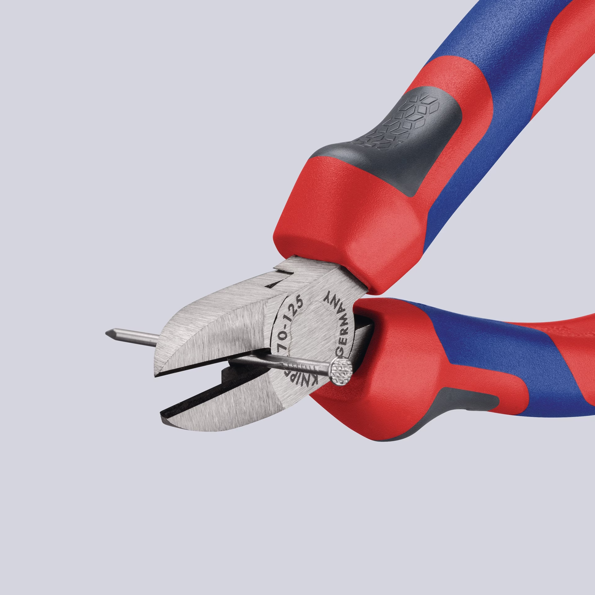 Seitenschneider L.125mm Kopf pol.Comfort-Griff max.1,5mm