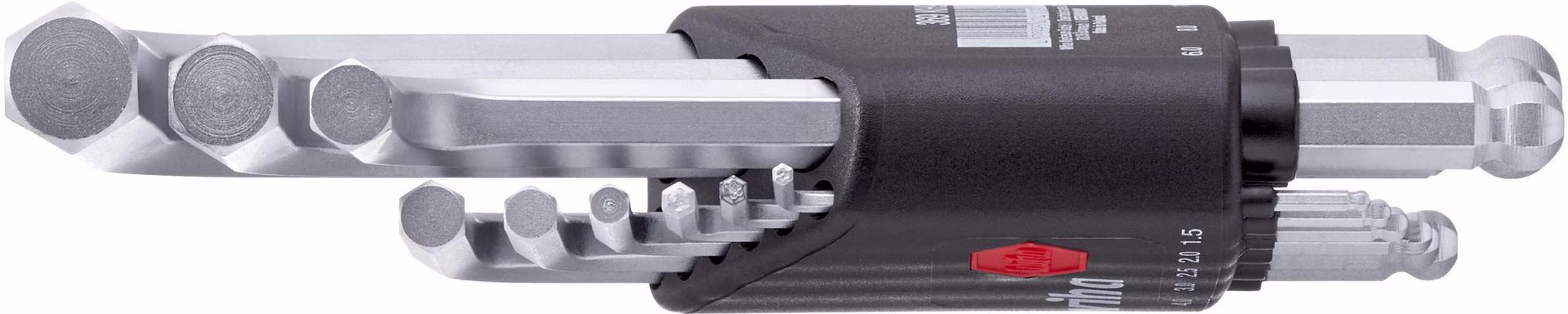 Winkelschraubendrehersatz 369 KH9 9-tlg.Compact-Halter SW 1,5-10mm