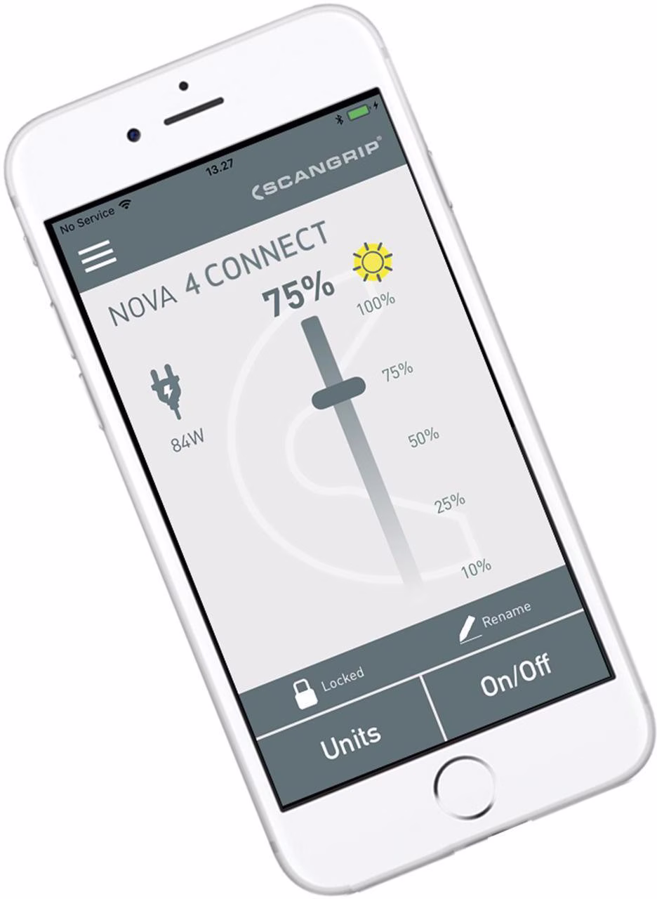LED-Strahler NOVA 4 CONNECT 30 W 400-4000 lm IP65