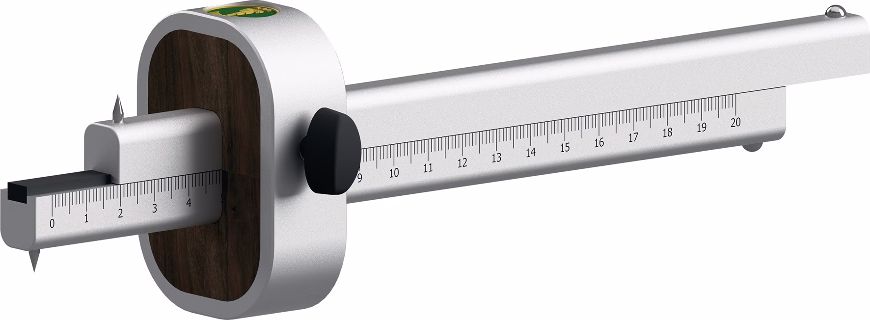 Streichmaß Alu-Line 0029A 185mm L.220mm Alu